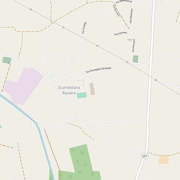 Thumbnail mappa stradale di Scandolara Ravara
