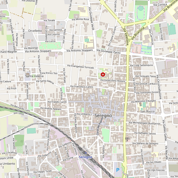 Thumbnail mappa autolavaggi di Seregno
