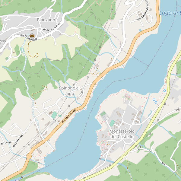 Thumbnail mappa stazionibus di Spinone al Lago