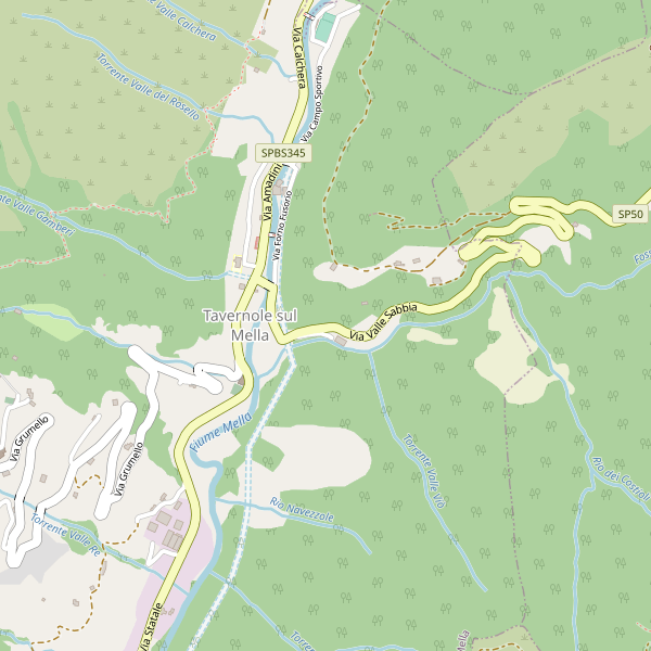 Thumbnail mappa bedandbreakfast di Tavernole sul Mella