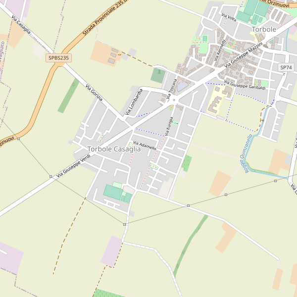 Thumbnail mappa parrucchieri di Torbole Casaglia