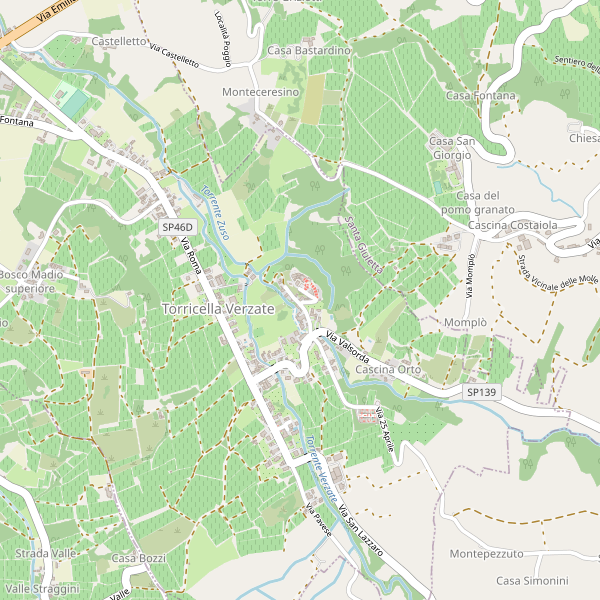 Thumbnail mappa informazioni di Torricella Verzate