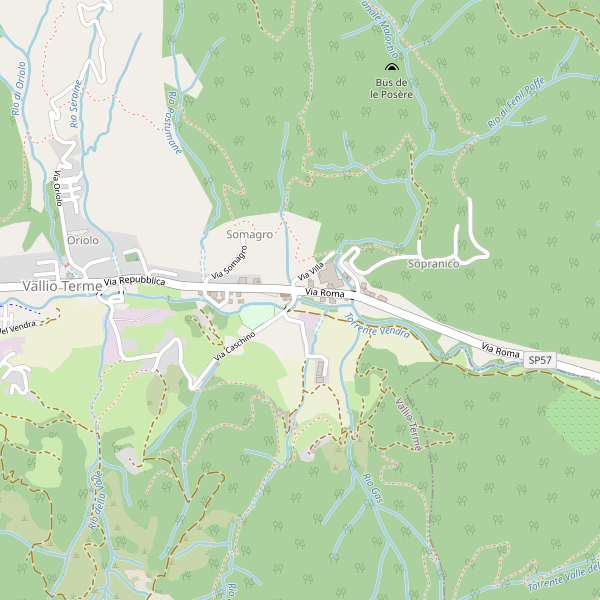 Thumbnail mappa bedandbreakfast di Vallio Terme