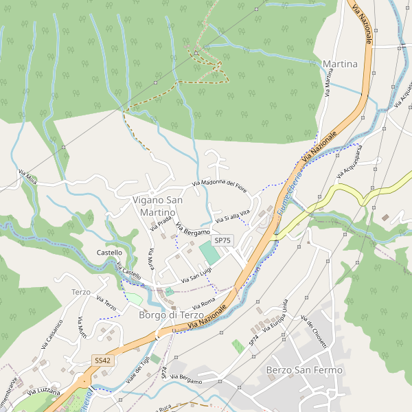 Thumbnail mappa pub di Vigano San Martino