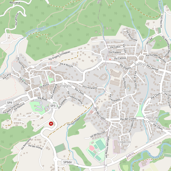 Thumbnail mappa stradale di Viggiù