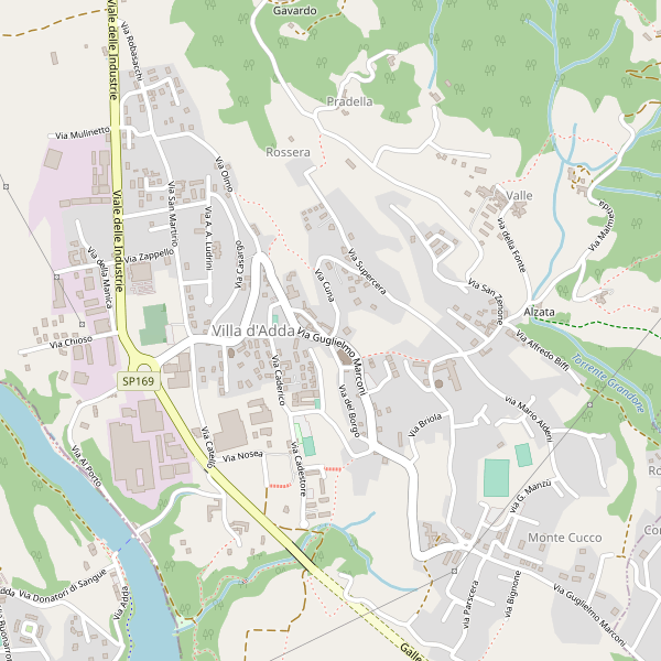 Thumbnail mappa attrazioni di Villa d'Adda