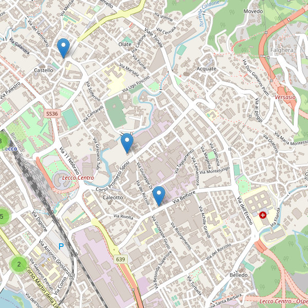 Thumbnail mappa bancomat di Lecco