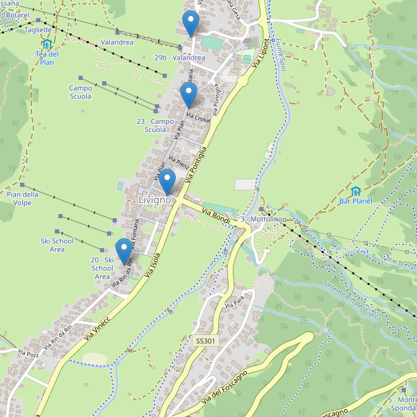 Thumbnail mappa calzature di Livigno