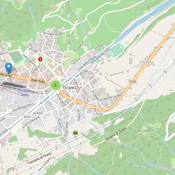 Thumbnail mappa calzature di Tirano