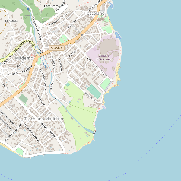 Thumbnail mappa calzature di Toscolano-Maderno