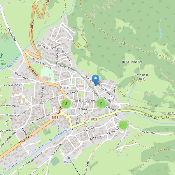 Thumbnail mappa chiese di Bormio