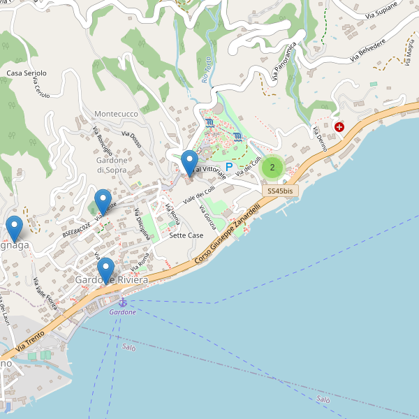 Thumbnail mappa chiese di Gardone Riviera