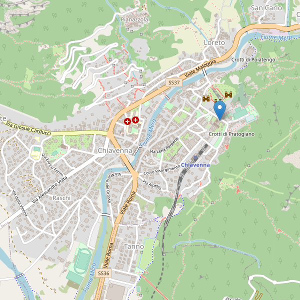 Thumbnail mappa cinema di Chiavenna