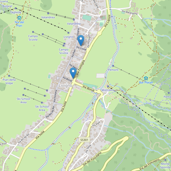 Thumbnail mappa farmacie di Livigno