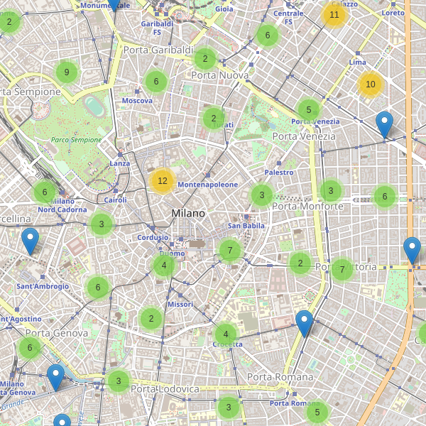 Thumbnail mappa farmacie di Milano
