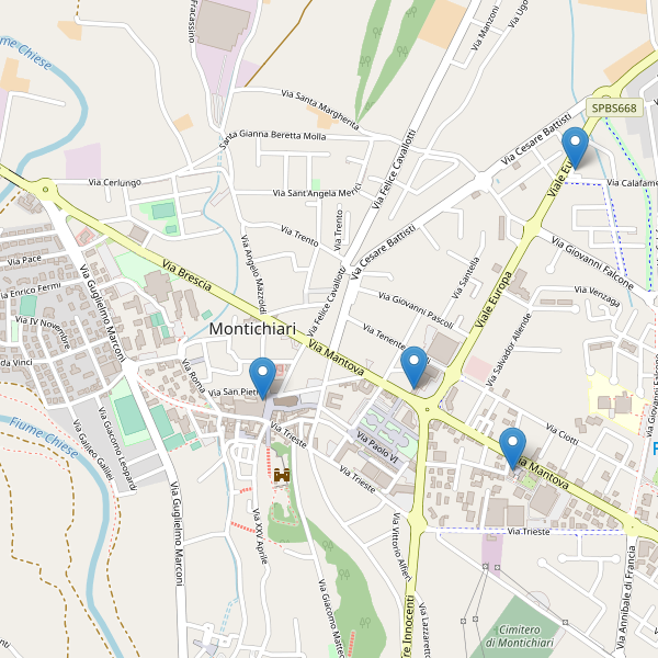 Thumbnail mappa farmacie di Montichiari