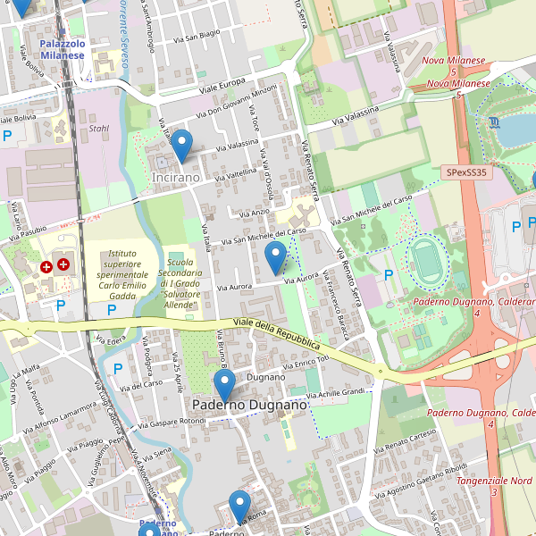 Thumbnail mappa farmacie di Paderno Dugnano