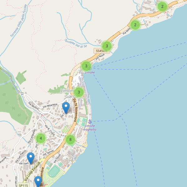 Thumbnail mappa hotel di Limone sul Garda