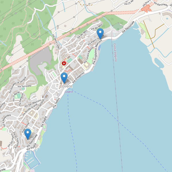 Thumbnail mappa hotel di Lovere