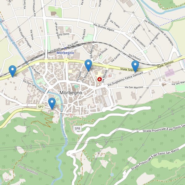 Thumbnail mappa hotel di Morbegno