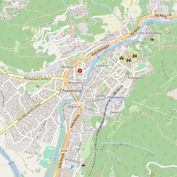 Thumbnail mappa mercati di Chiavenna