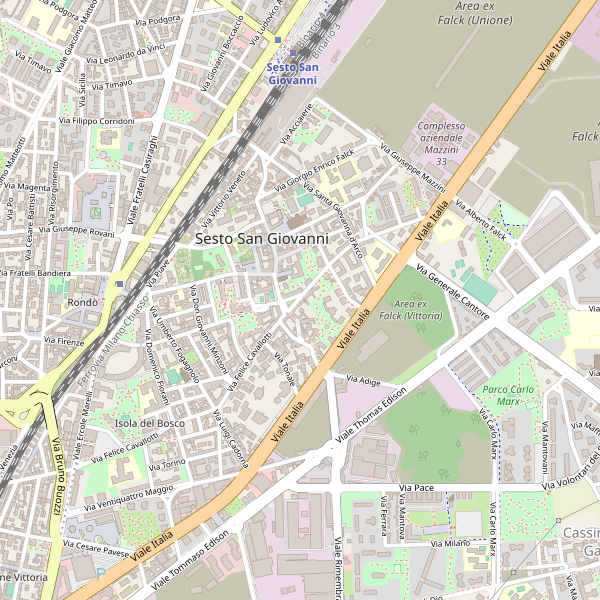 Thumbnail mappa mercati di Sesto San Giovanni