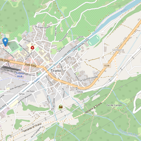 Thumbnail mappa mercati di Tirano