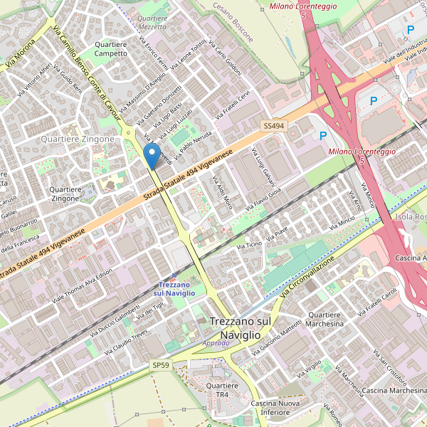Thumbnail mappa mercati di Trezzano sul Naviglio