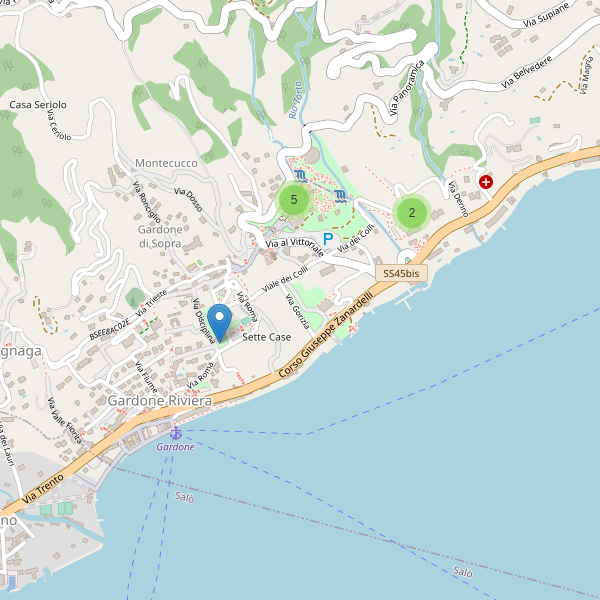 Thumbnail mappa musei di Gardone Riviera
