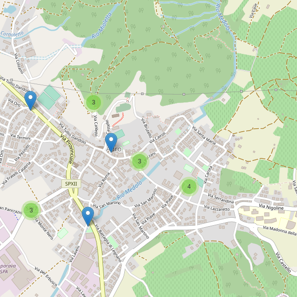 Thumbnail mappa parcheggi di Adro