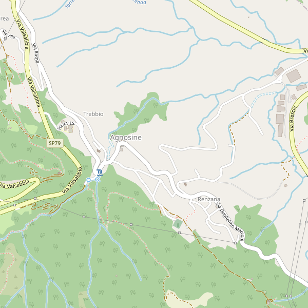 Thumbnail mappa parcheggi di Agnosine
