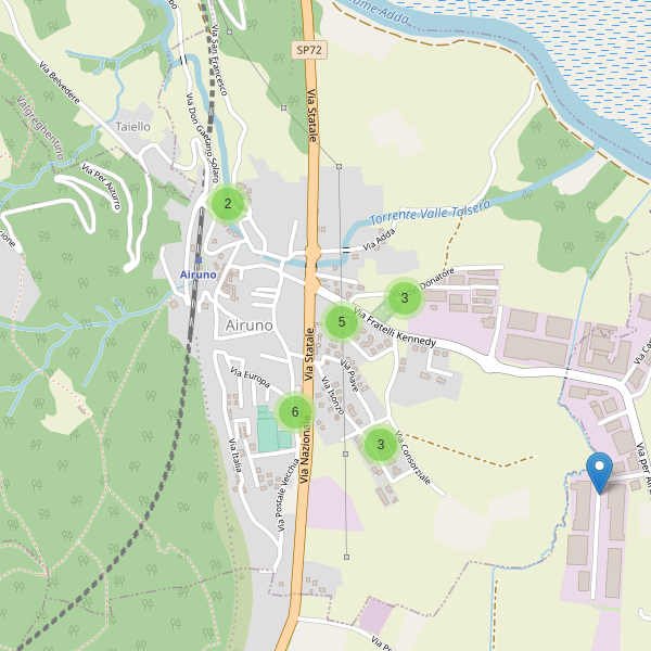 Thumbnail mappa parcheggi di Airuno