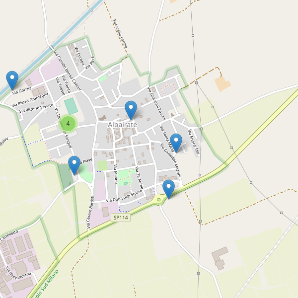 Thumbnail mappa parcheggi di Albairate