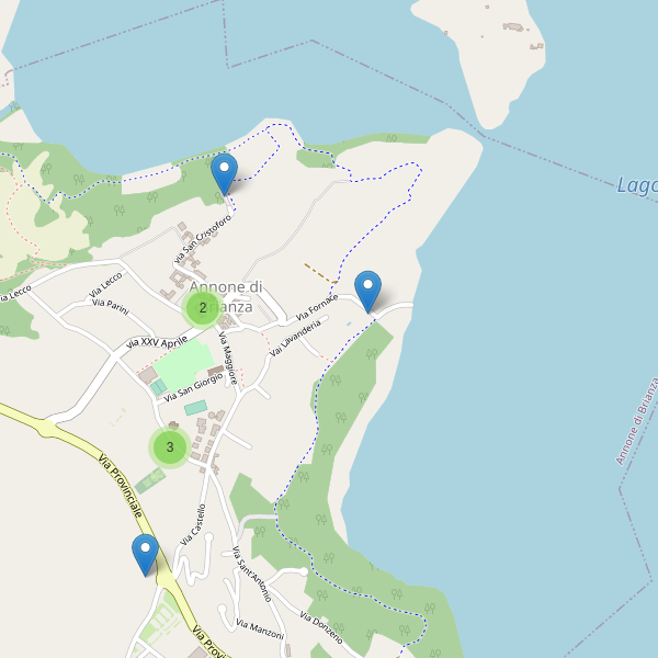 Thumbnail mappa parcheggi di Annone di Brianza