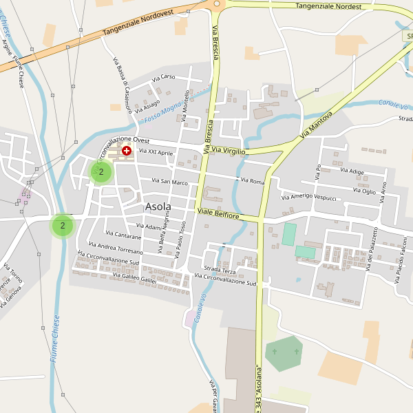 Thumbnail mappa parcheggi di Asola