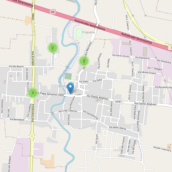 Thumbnail mappa parcheggi di Bolgare