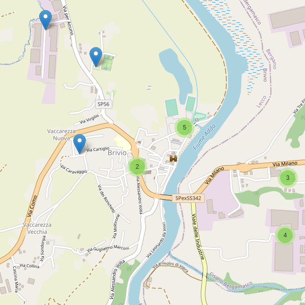 Thumbnail mappa parcheggi di Brivio