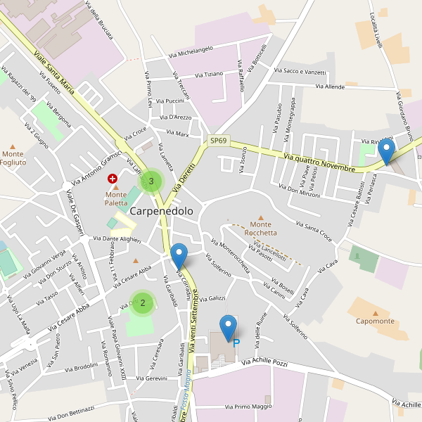 Thumbnail mappa parcheggi di Carpenedolo