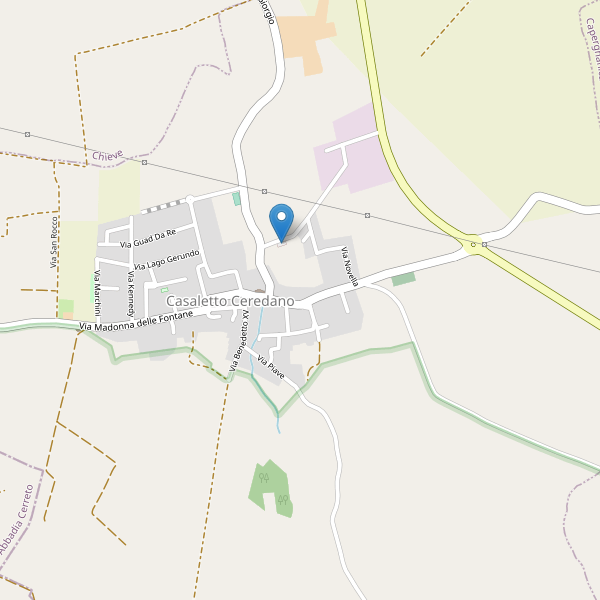 Thumbnail mappa parcheggi di Casaletto Ceredano