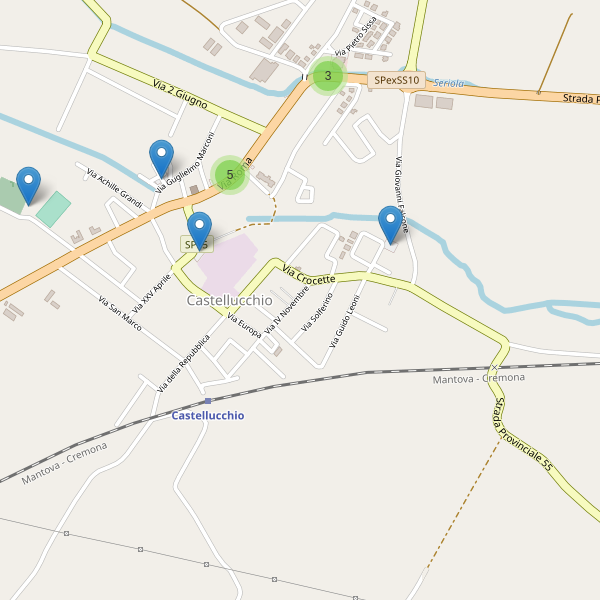 Thumbnail mappa parcheggi di Castellucchio