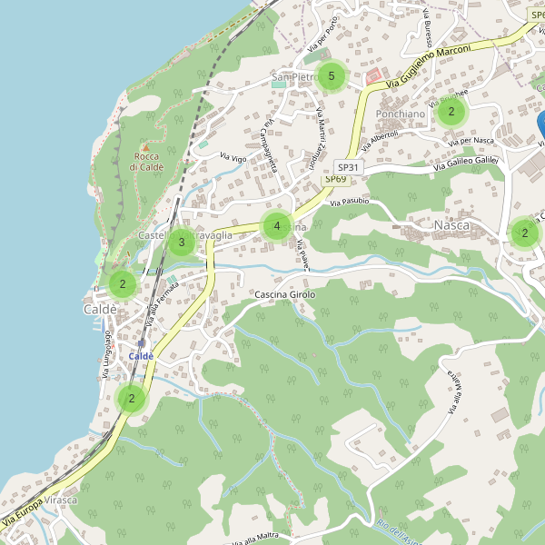 Thumbnail mappa parcheggi di Castelveccana