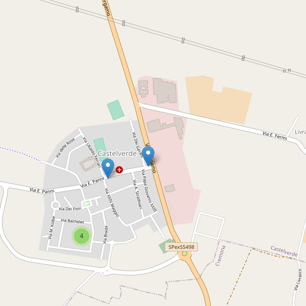 Thumbnail mappa parcheggi di Castelverde