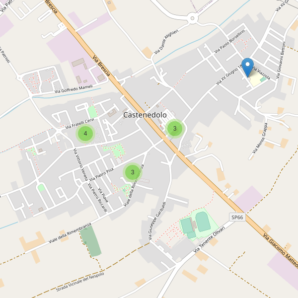 Thumbnail mappa parcheggi di Castenedolo