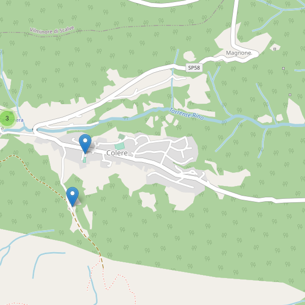 Thumbnail mappa parcheggi di Colere