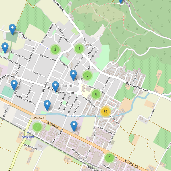Thumbnail mappa parcheggi di Cologne