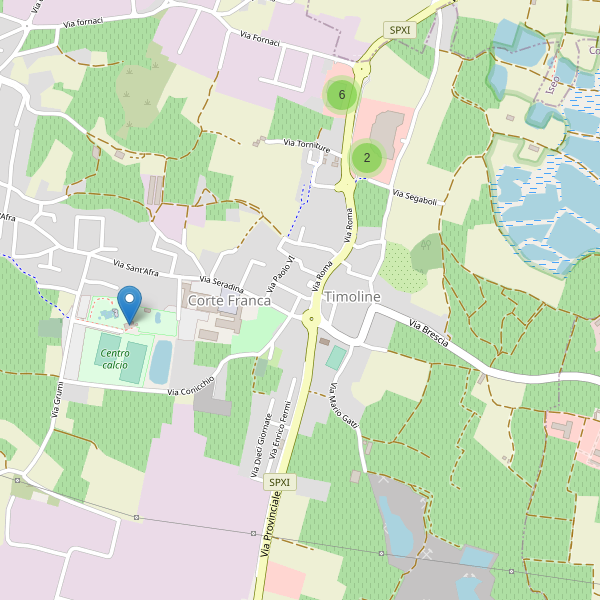 Thumbnail mappa parcheggi di Corte Franca