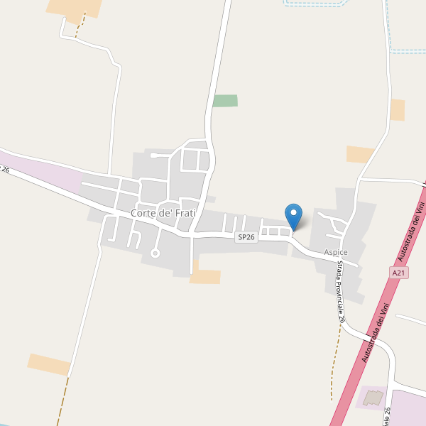 Thumbnail mappa parcheggi di Corte de' Frati