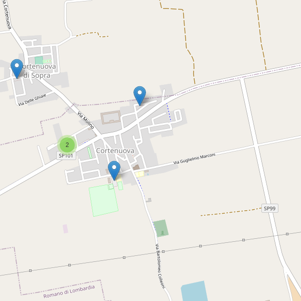 Thumbnail mappa parcheggi di Cortenuova