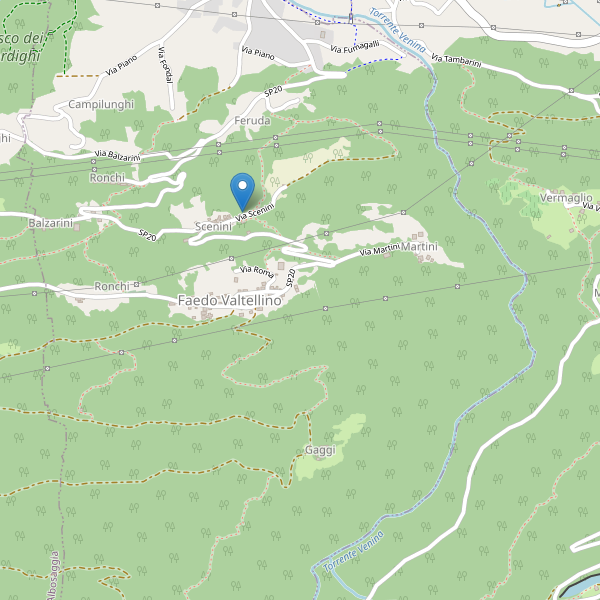 Thumbnail mappa parcheggi di Faedo Valtellino