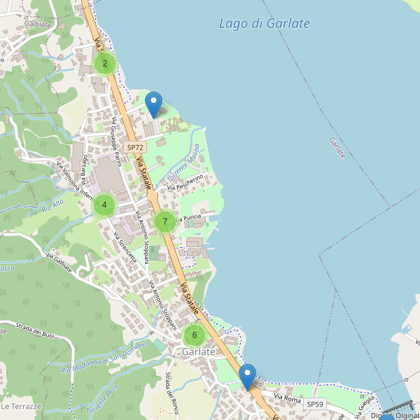 Thumbnail mappa parcheggi di Garlate